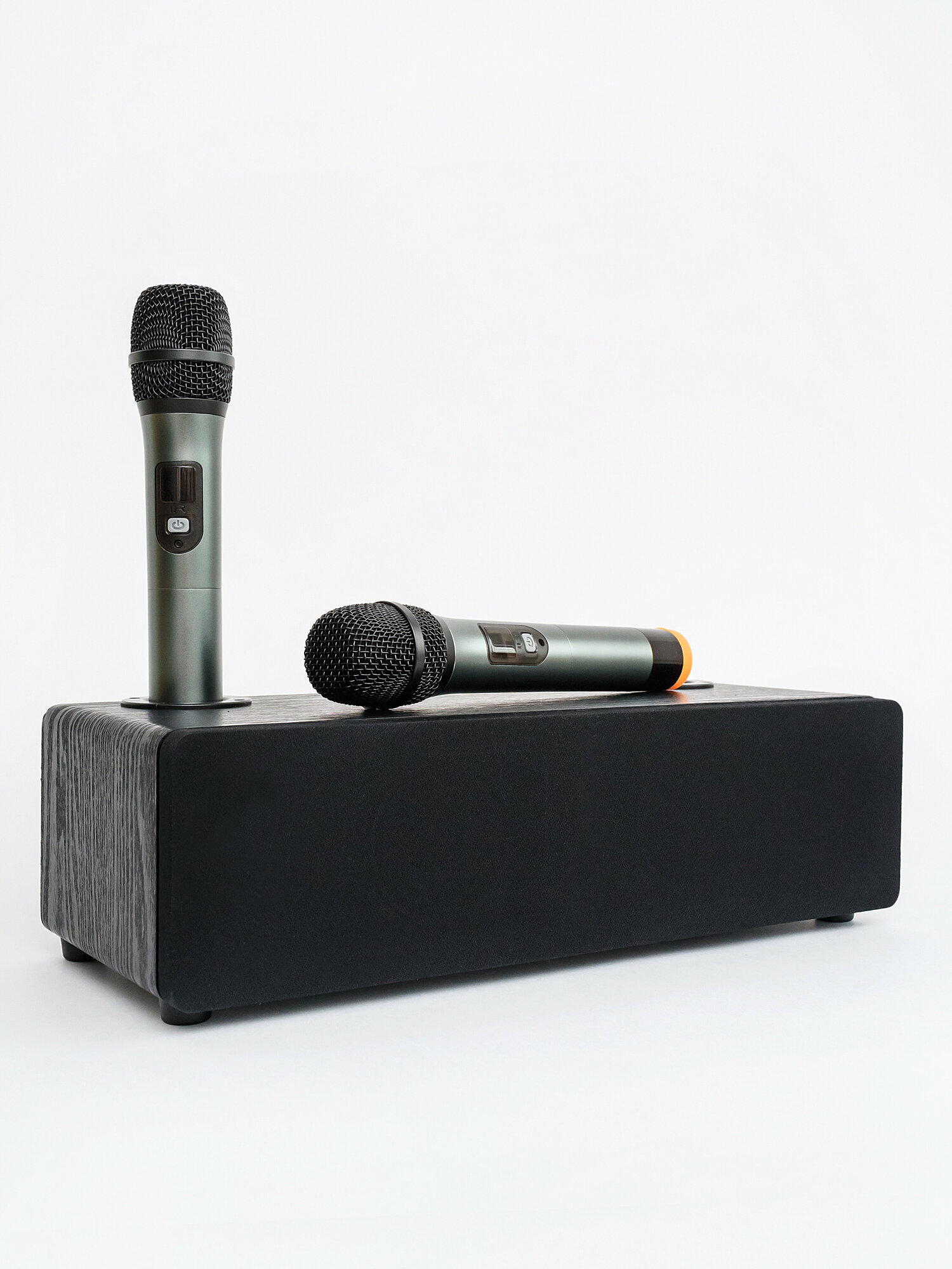 Караоке система для дома THINGS 120В т с беспроводными микрофонами BlackEdition — фото 3