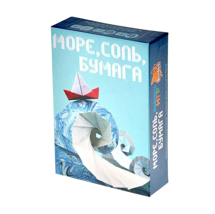 Фабрика игр Наст. игра "Море, соль, бумага" арт.17066f (Фабрика игр) РРЦ 790 RUB 17066f