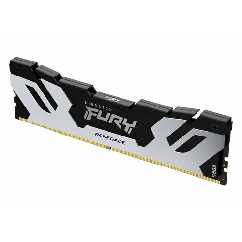 Модуль памяти Kingston Fury Renegade Silver DDR5 DIMM 6000MHz PC48000 CL32 - 32Gb KF560C32RS-32 1370900₽