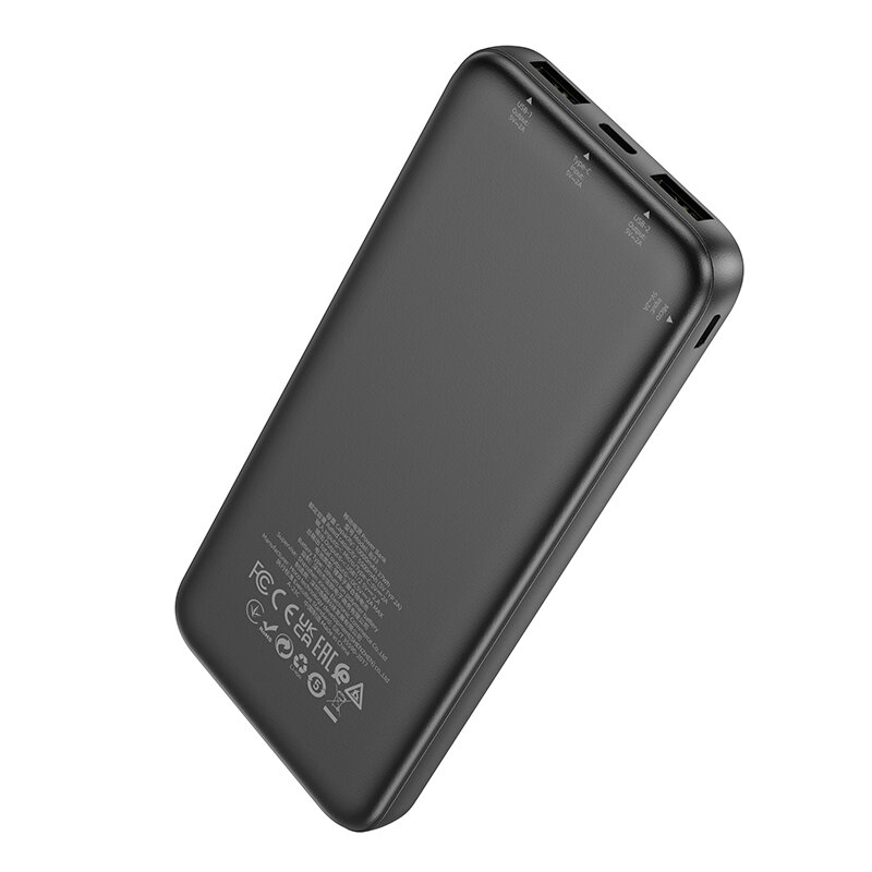 Внешний аккумулятор 10000mAh 2USB 2.0A Borofone BJ33 Black