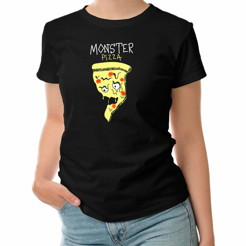 фото Футболка roly, размер s, черный