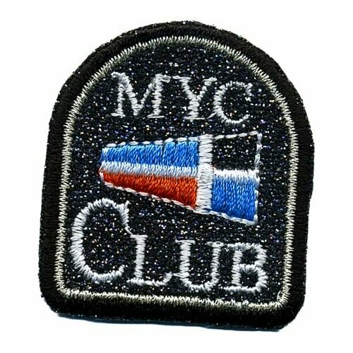 Термоаппликация HKM MYC Club, 1 шт 5,5 х 3 см 0,125 см HKM 32967/1SB