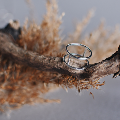 Кольцо My Silver Кольцо Невесомость, серебро, 925 проба, размер 18.5