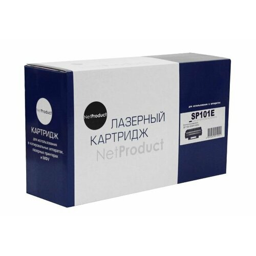 Картридж NetProduct (N-SP101E) для Ricoh Aficio SP 100/100SF/100SU, 1,2K картридж sp 101e для ricoh aficio sp 100 sp 100sf sp 100su