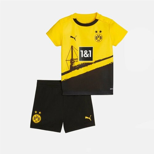 фото Костюм , размер 22, желтый, черный нет бренда