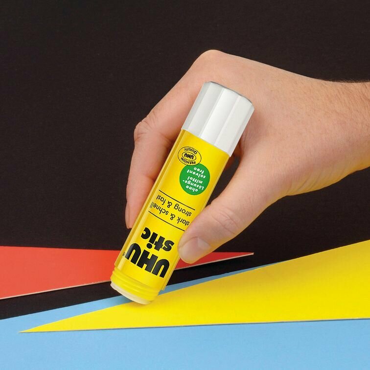 Клей-карандаш UHU Stic Pastel белый, 21 г - фото №5