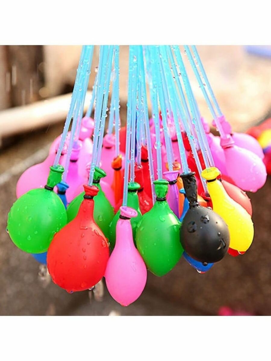 Водяные бомбочки Воздушные шарики для воды 37шт