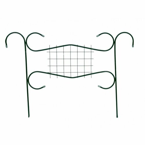 Забор садово-парковый Комбинированный (выс. 1м, дл. 3,5м, дл. дел. 0,7м) ст. тр. 10мм