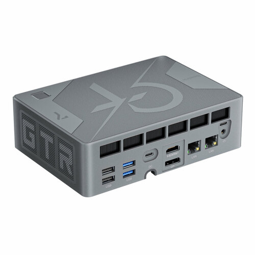 Мини-ПК (Неттоп) Beelink GTR7 AMD r7 7840HS / 780M Barebone (без ОС, SSD и RAM). Цвет серый