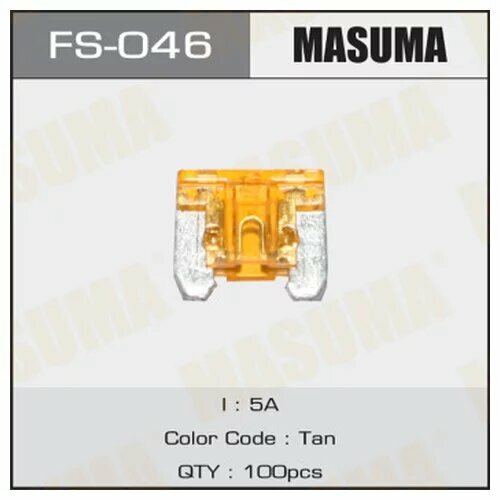 Предохранитель флажковый mini Masuma MASUMA FS046
