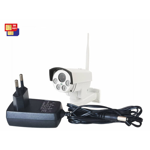 Уличная поворотная 3G4G IP камера Link NC49G 8GS-5X 5MP I38895LIN - камера для видеонаблюдения gsm видеокамера 2295600₽