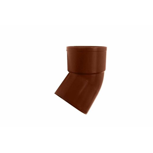 Отвод водосточной трубы MUROl 45 градусов, 80 мм, коричневый 12580 отвод водосточной трубы пвх 45 80 коричневый 6 шт