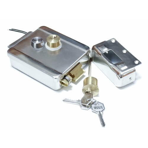 Замок для калитки электромеханический Anxing Lock 042AX (L22346EL) - электромеханический замок для металлических дверей anxing lock титан электромеханический замок замок на калитку электромеханический электромеханический замок