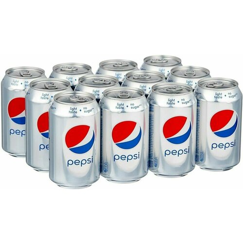 Pepsi Light ( Пепси Лайт ) 0,33*12 шт, газированный напиток