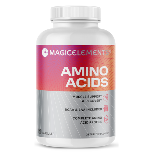 фото Аминокислоты magic elements amino acids + витамины 160 капсул