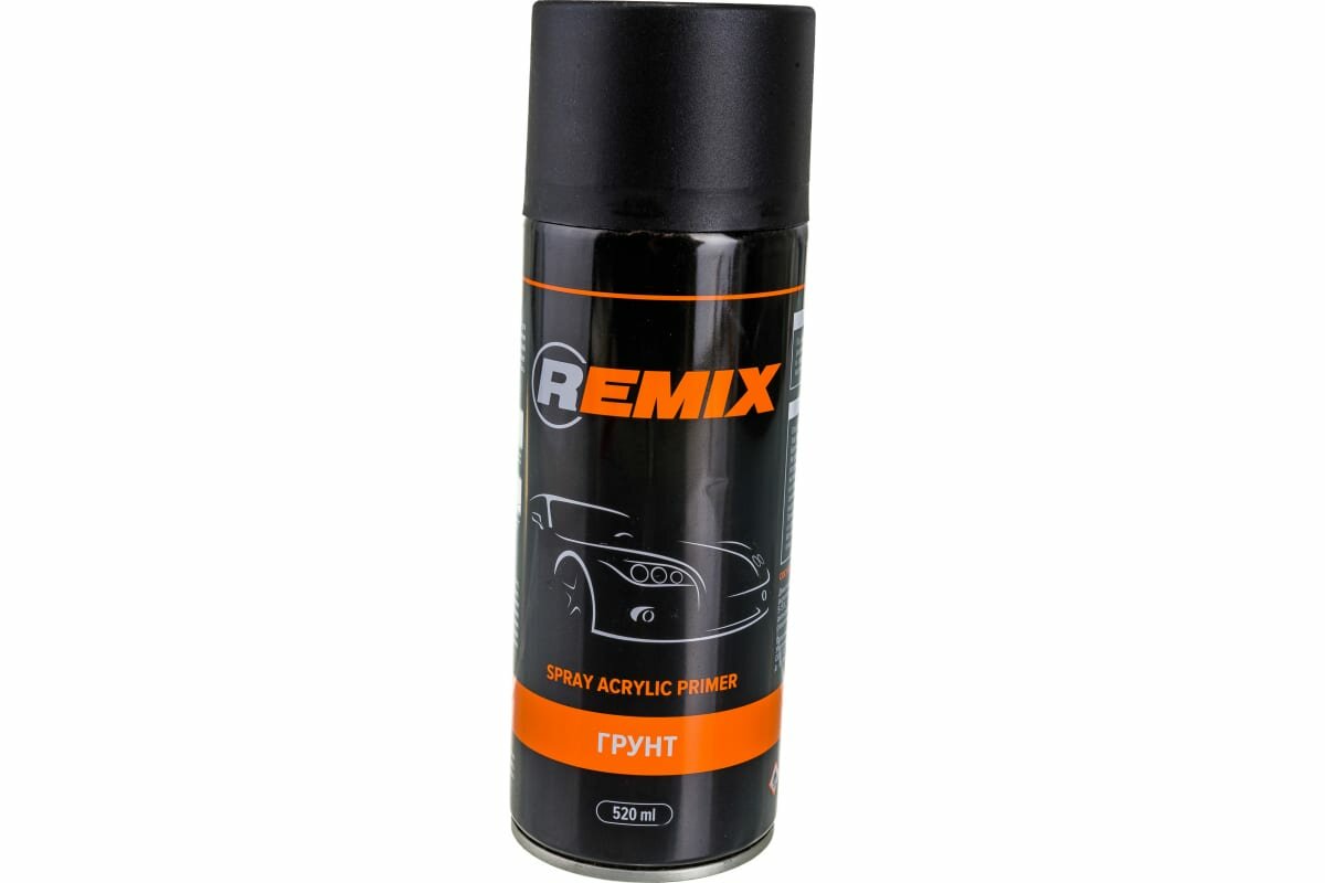 Грунт черный аэрозоль (REMIX) 520мл