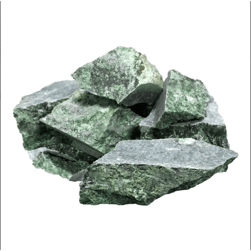 Камень для бани Нефрит, фракция 40-80мм