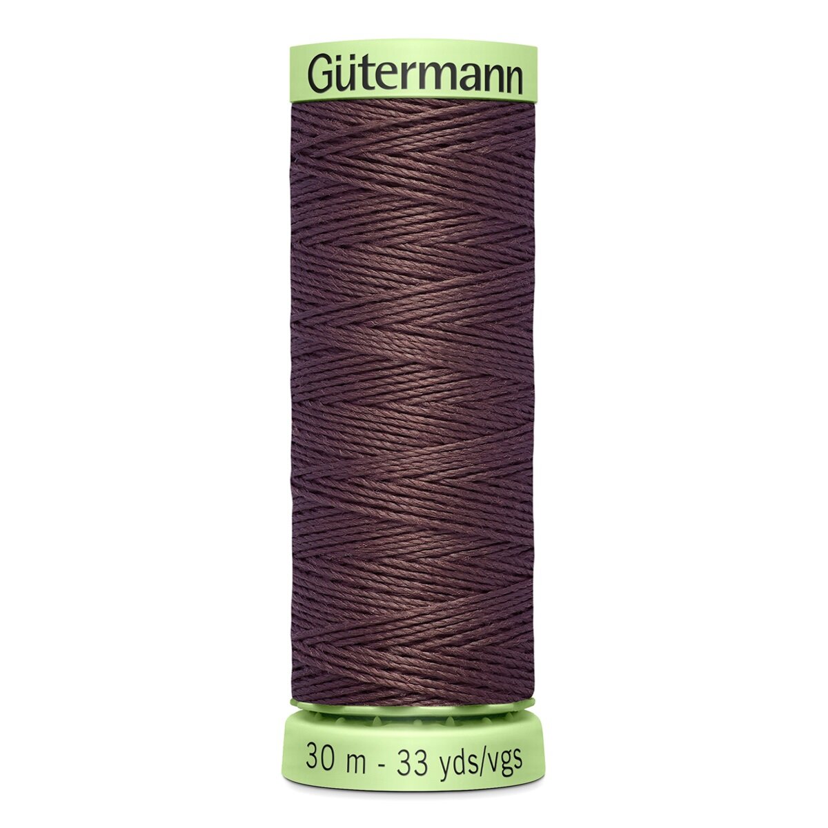 Нитки швейные Top Stitch 30/30 м для декоративной отстрочки, 100% полиэстер, Gutermann 744506 (883 тёмный горький шоколад), 5 шт