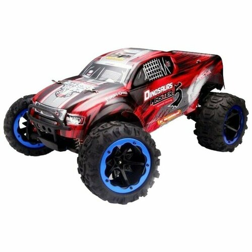 Радиоуправляемая модель монстр Remo Hobby Dinosaurs Master Brushless (красный) 1к8 (RH8035-RED)