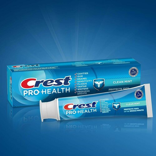 Crest Pro Whitening - зубная паста для здоровья зубов на 121 г crest 3d жасминовый чай зубная паста 120гр