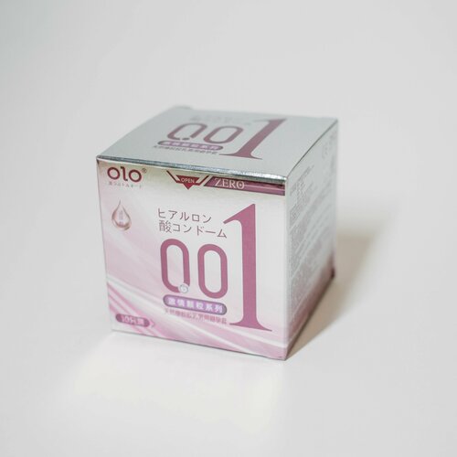 Презервативы латексные OLO ZERO0,01, с пупырышками, ультратонкие 0,01мм, особоувлажненные 10шт.