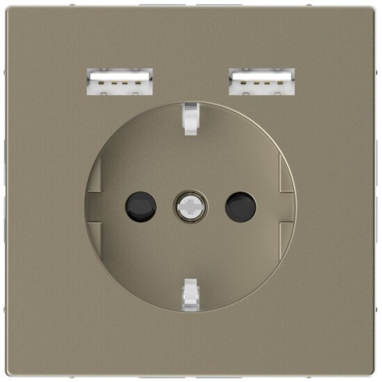Розетка компьютерная USBx2 Schneider electric - фото №1