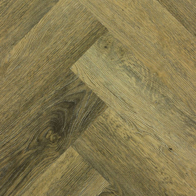 Замковый виниловый пол Brig Floor Elegants Herringbone Дуб Капуас, упаковка 2.25 м
