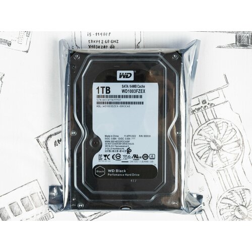 35 жесткий диск Western Digital Black 1Tb 447300₽