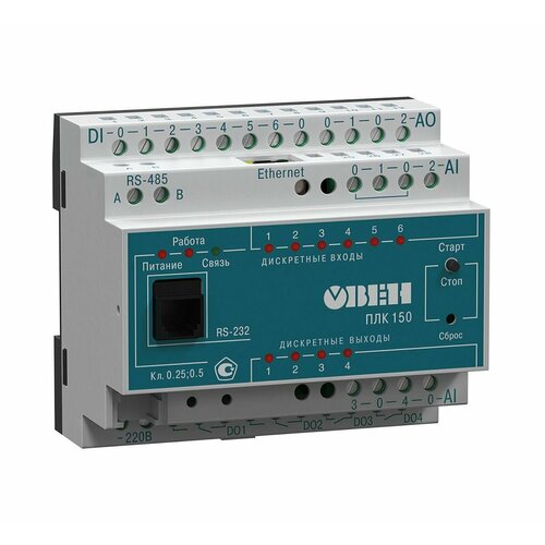 Контроллеры для малых систем овен ПЛК150-220. У-M