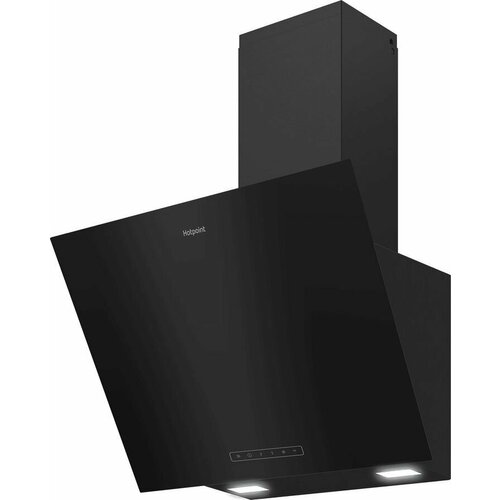 Встраиваемая вытяжка HOTPOINT HPHV 62FLTD BL, управление сенсорное, черный [869891200020]