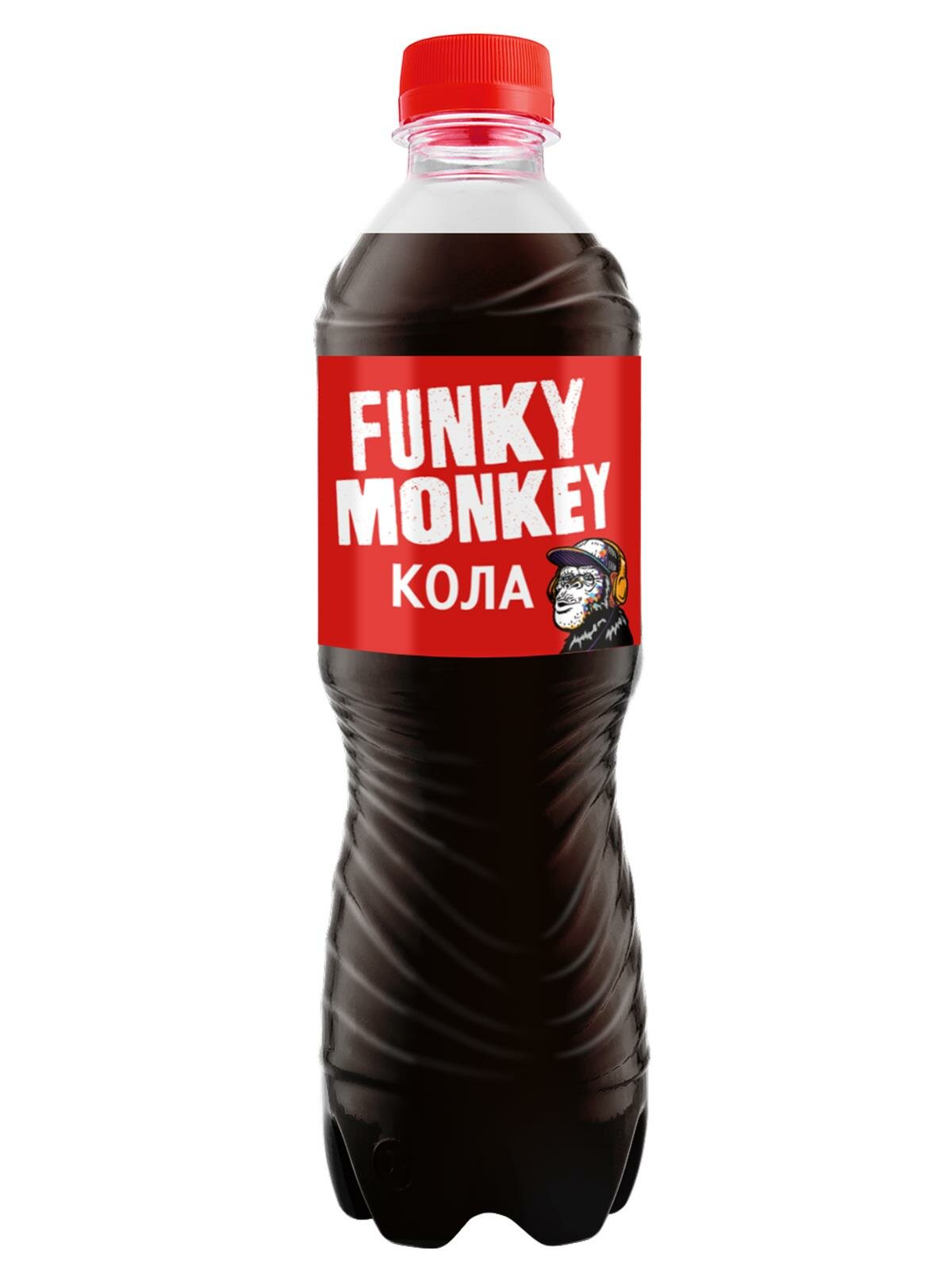 Газированный напиток FUNKY MONKEY Cola Classic 0,5 л. х 12 шт. ПЭТ