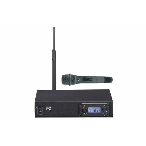 ITC T-531A радиосистема UHF одноканальная радиосистема начального уровня с одним ручными микрофоном LCD дисплей Частотный диапазон 470-510 MHz 1262800₽
