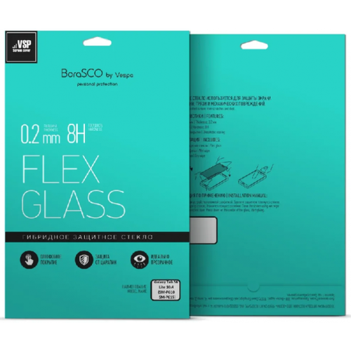 Защитное стекло Borasco Hybrid Glass для Samsung Galaxy Tab S6 Lite 10.4 (SM-P610 SM-P615)