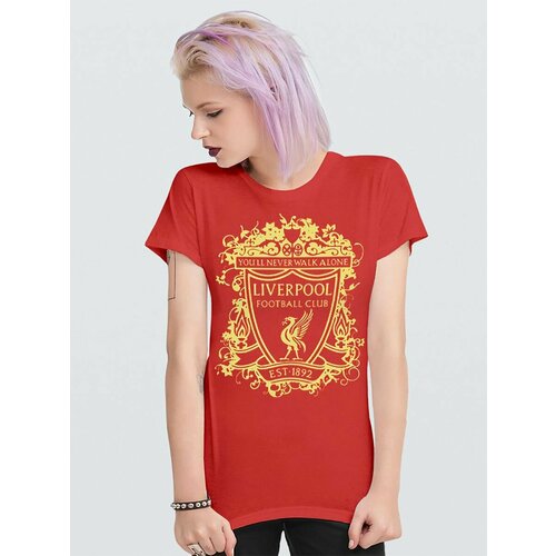 фото Футболка design heroes, размер 2xl, красный