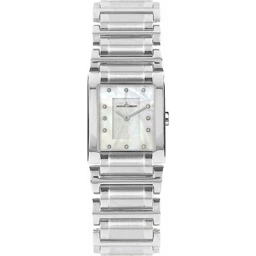 фото Наручные часы jacques lemans elegance, серебряный