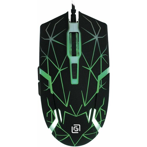 Мышь проводная 701G оптическая 3600dpi USB 5 кнопок черная 79800₽