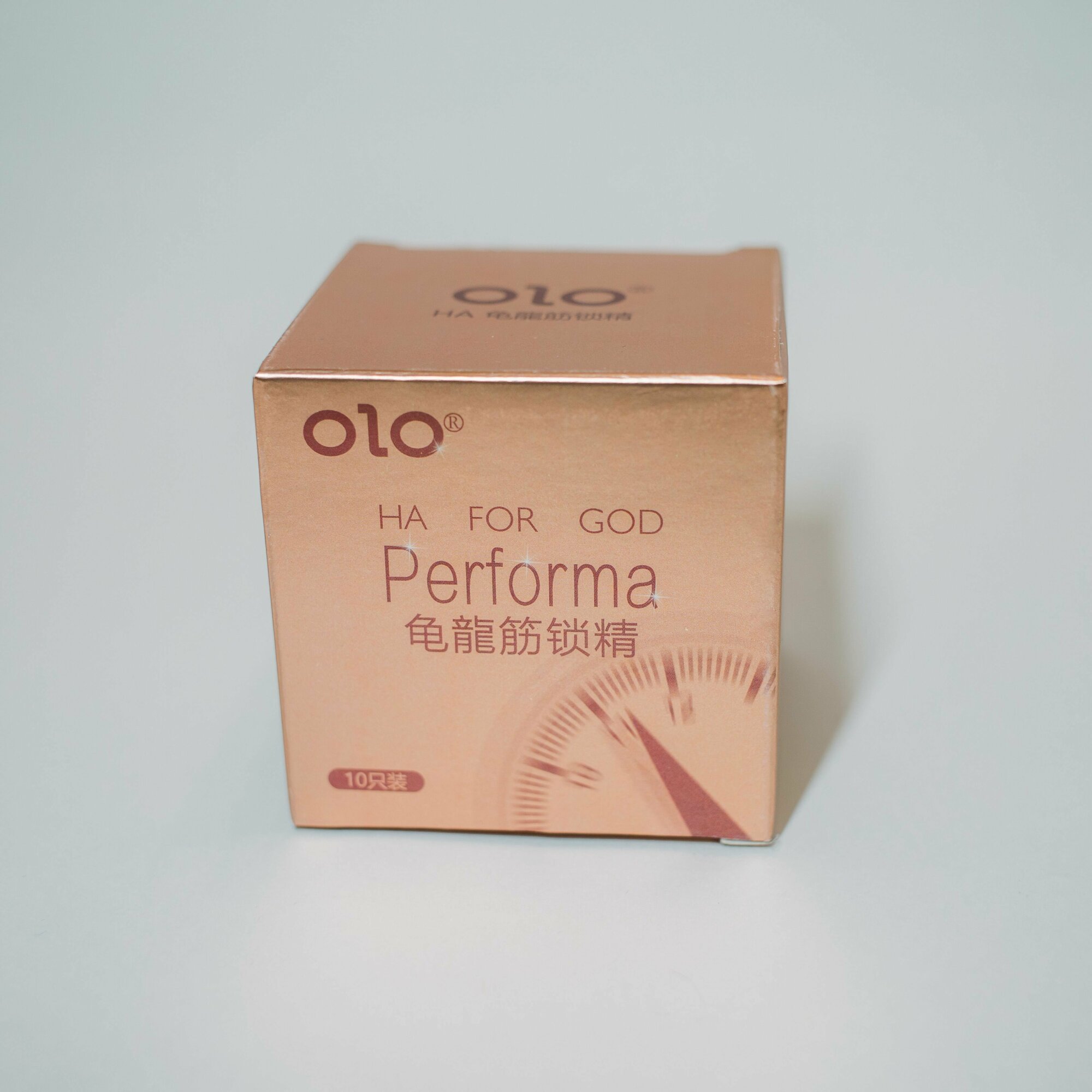 Презервативы OLO "PERFORMA" с пролонгирующим эффектом, точечные с рельефом, ультратонкие 0,01мм, 10шт.