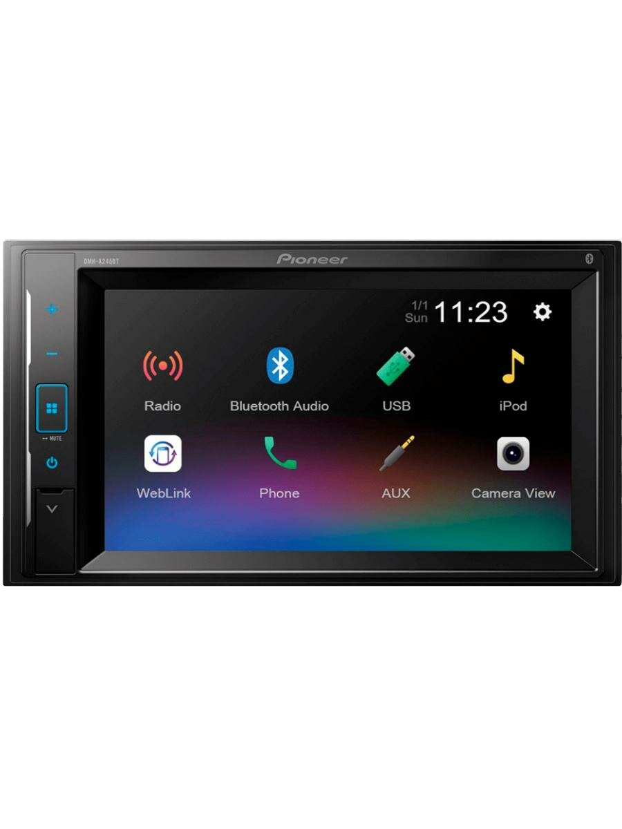 Автомагнитола Pioneer DMH-A245BT 2DIN 4x50Вт