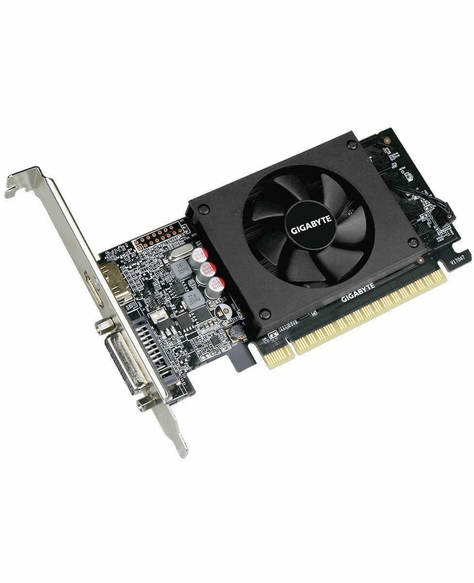 Видеокарта GIGABYTE GeForce GT 710 2GB (GV-N710D5-2GL)