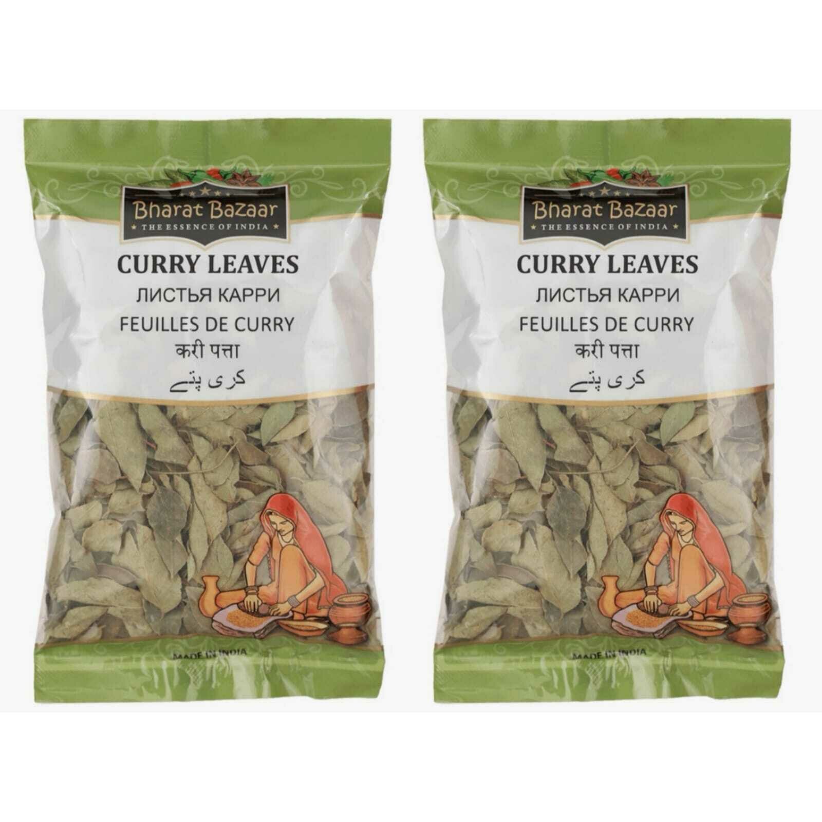 Bharat BAZAAR Листья карри Curry leaves 20 гр, 2 шт