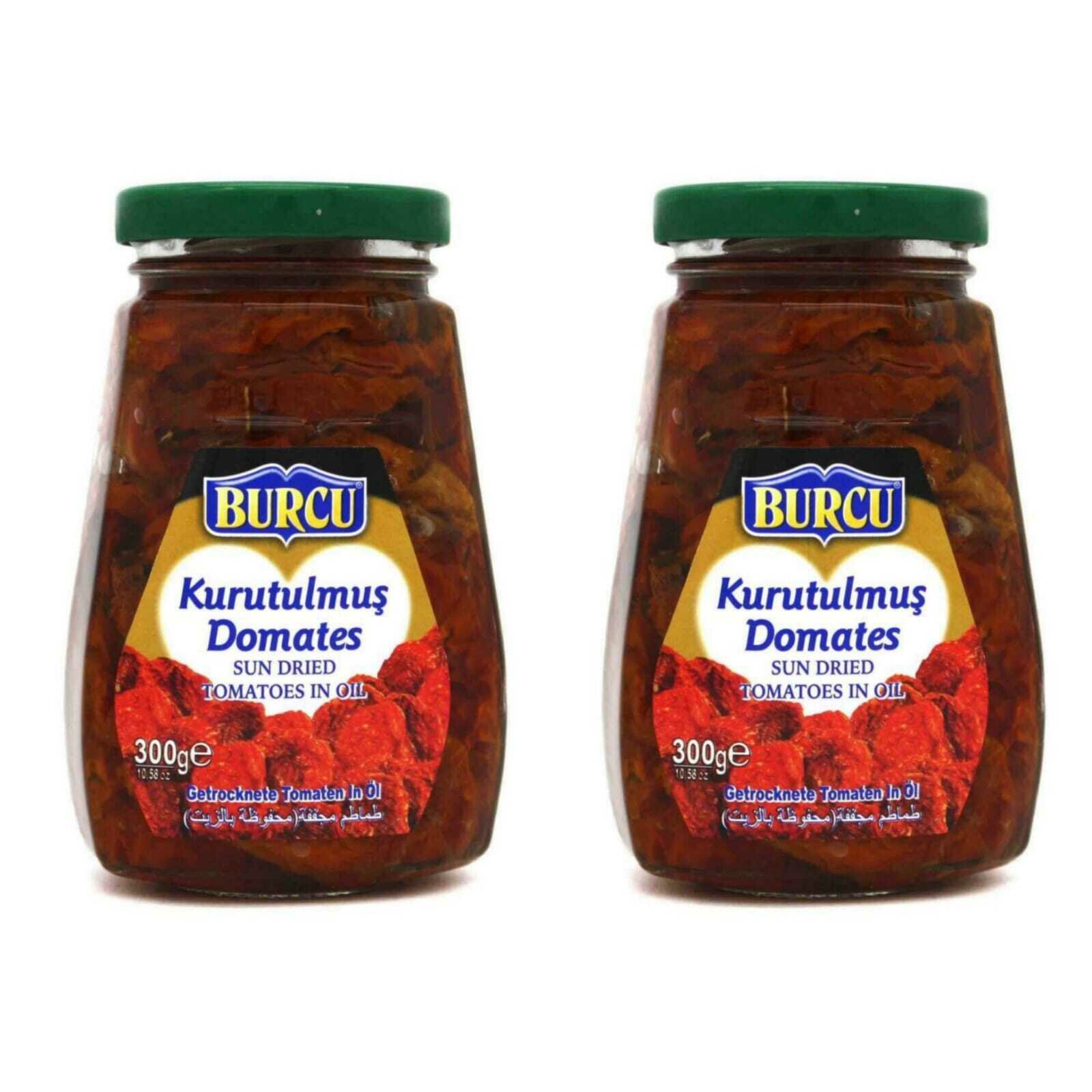 Вяленые помидоры BURCU в масле 300 г, 2 шт