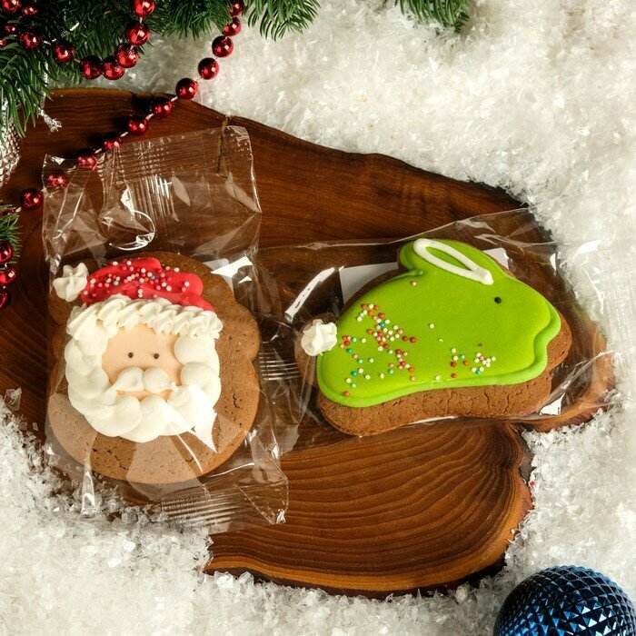 Имбирное печенье "Рождественское", 60 г 9228601 - фотография № 4