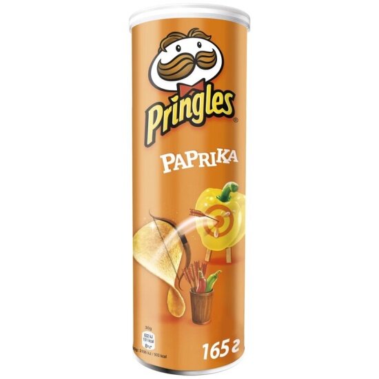 Картофельные чипсы Pringles Паприка 165 г