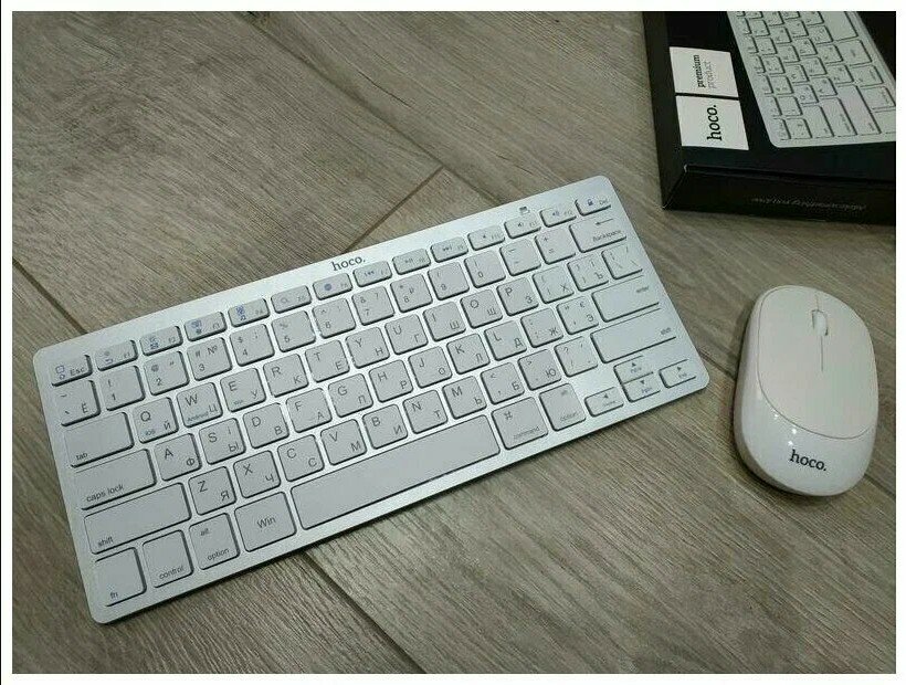Набор клавиатура беспроводная + беспроводная мышь hoco DI05