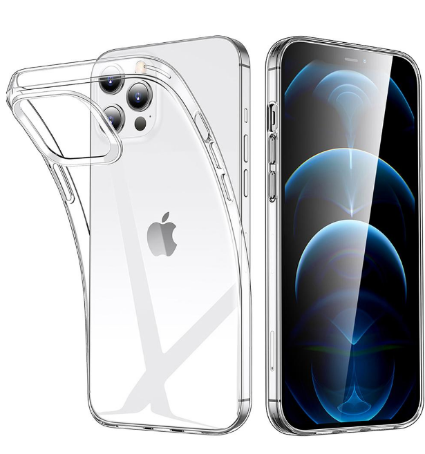 Чехол TPU "iPh 13 mini", для Apple iPhone 13 mini, прозрачный, бесцветный, усиленный — фото 1