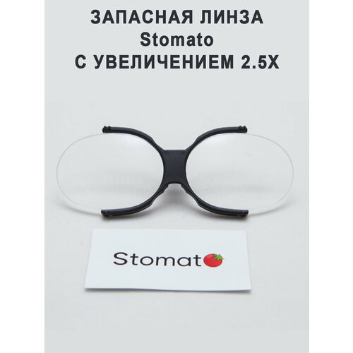 Запасные линзы к налобному осветителю Stomato на шлеме +2,5