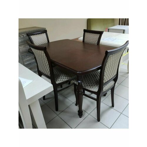 Стол обеденный кухонный из массива бука 1400Х900