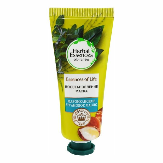Маска-концентрат для волос Herbal Essences "Восстановление" с марокканским аргановым маслом, 25мл - фото №11