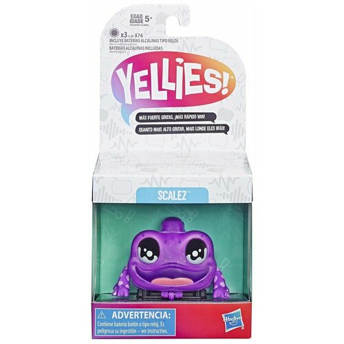 Hasbro Yellies - Интерактивная игрушка Ящерица №3 Scalez, 1 шт интерактивная игрушка ящерица e6119eu4