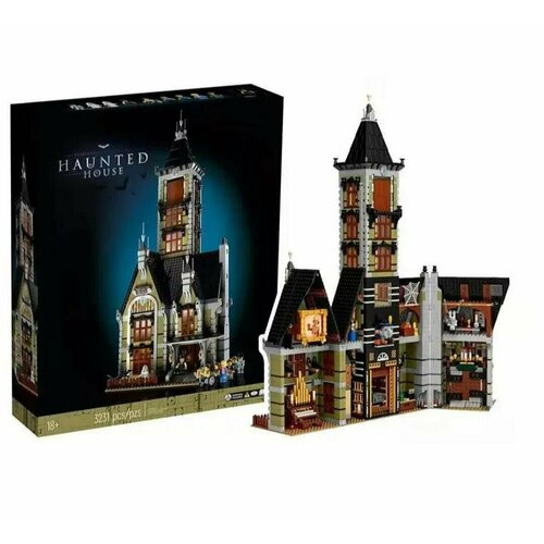 Конструктор Haunted House Дом с привидениями 3231 деталь 80027 конструктор lego creator 10273 дом с привидениями 3231 дет